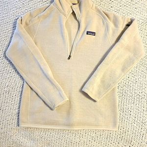 Patagonia Better Sweater 1/4 Zip in Oyster